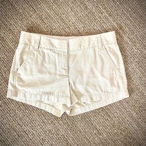 J. Crew 3" Chino Twill Shorts in Pebble